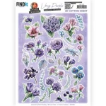 Knipvel - Small Elements B - Very Purple - Yvonne Creations