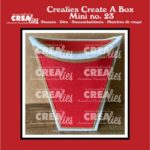 Crealies Create A Box Mini no. 23 Staand Mini no. 23 kussendoosje