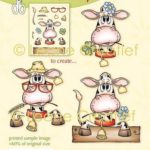 LeCrea -  combi clear stamp Koe