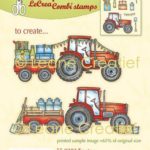LeCrea -  combi clear stamp Tractor