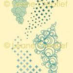 LeCrea -  deco clear stamp Structuren 6.
