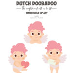 Card Art Built up Cupido - Dutch Doobadoo