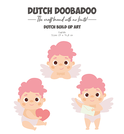 Card Art Built up Cupido – Dutch Doobadoo