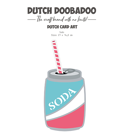 Card Art Soda – Dutch Doobadoo