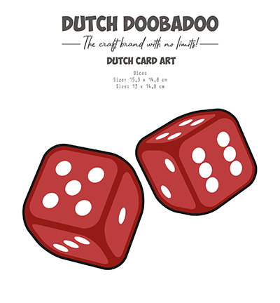 Card Art Dices – Dutch Doobadoo