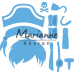 **EUROKNALLER** Snijmal  Buddies Pirate - Marianne Design