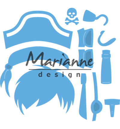 **-70%** Snijmal  Buddies Pirate – Marianne Design