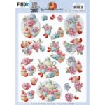 3D Knipvel  Cupcakes - Yvonne Creations