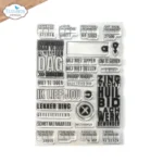 Clearstempels Mij niet bellen - CS290 - Elizabeth Craft Design