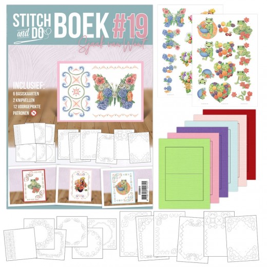 Stitch and Do Book nr. 19 – Get Well – Sjaak van Went