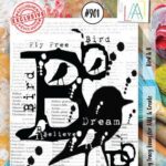 AALL & Create Stamp Bird & B AALL-TP-901 7,3x10,25cm