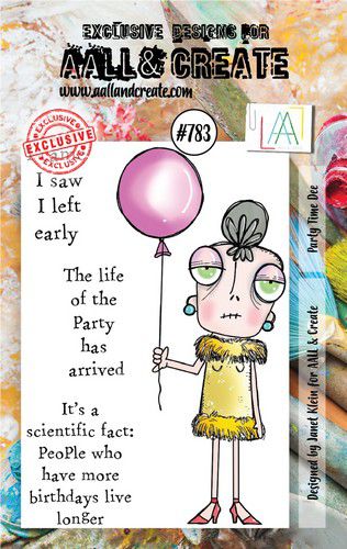 AALL & Create Stamp Party Time Dee AALL-TP-783 7,3×10,25cm