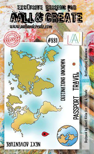 AALL & Create StampDestinations Unknown AALL-TP-881 15x10cm