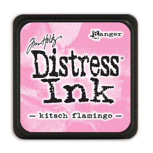 Ranger Distress Mini Ink pad – Kitsch Flamingo TDP77244 Tim Holtz