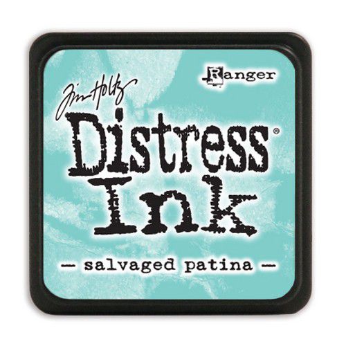 Ranger Distress Mini Ink pad – Salvaged Patina TDP78289 Tim Holtz