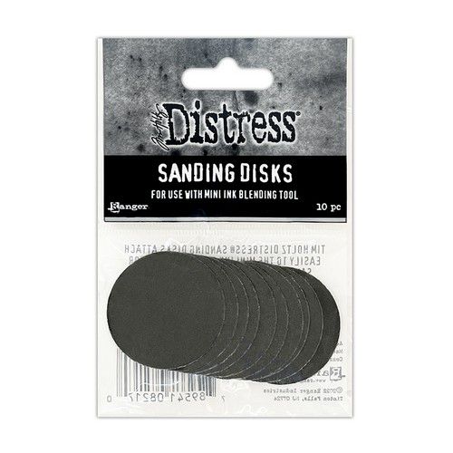 Ranger Distress Sanding Disks 10 stuks TDA82170 Tim Holtz