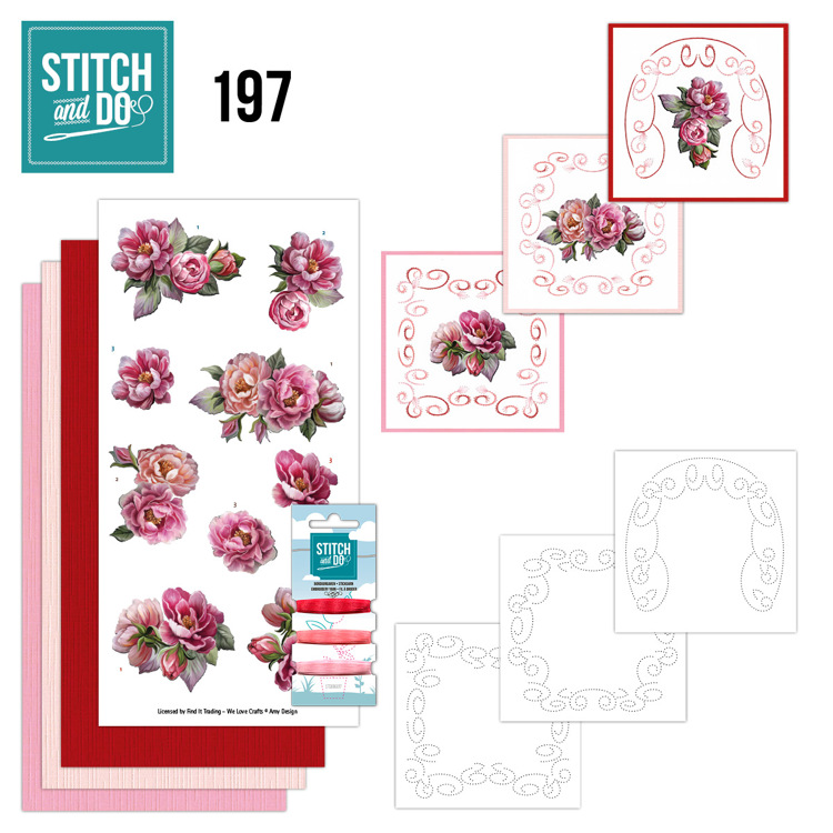 Stitch and Do 197 – Amy Design – Roses Are Red