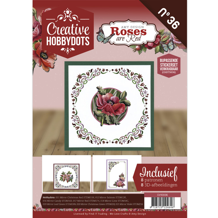 Creative Hobbydots 36 – Amy Design – Roses Are Red
