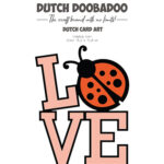 Card Art   470.784.212 - Ladybug Love Dutch Doobadoo