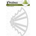 **-25%** Studio Light Cutting Die - Christmastree Folding Card nr 254