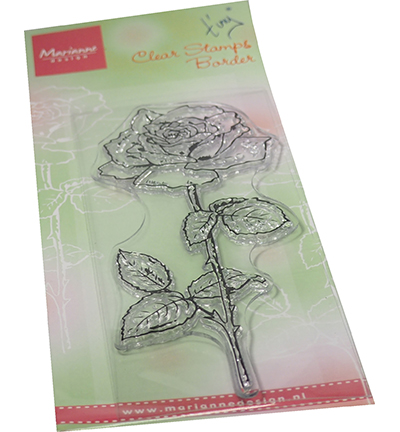 Clear Stamp Tiny’s Borders Rose – Marianne Design