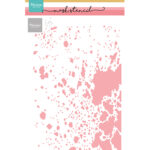 Stencil Tiny's Ink Stains - Marianne Design