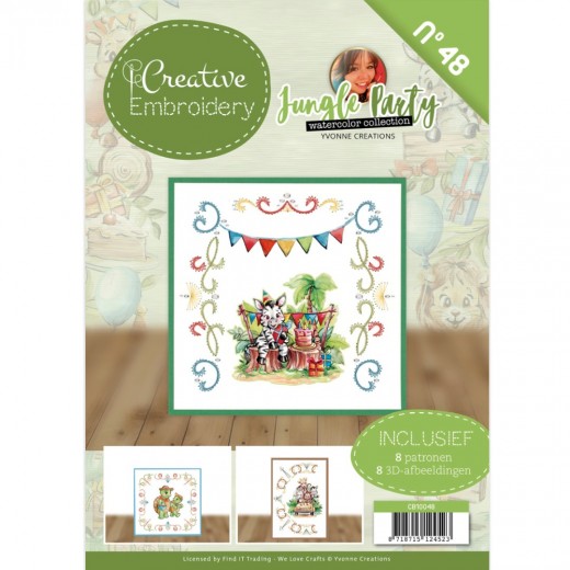 Creative Embroidery 48 – Jungle Party – Yvonne Creations