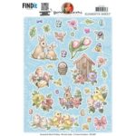 3D Knipvel Easter Elements (Pasen) - Yvonne Creations