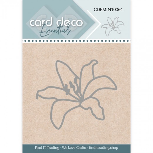 Card Deco Essentials – Mini Dies – Lily nr 64