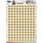 3D Push Out - Hello World - Wooden Letters hout - Yvonne Creations