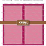 Crealies Cardzz Gatefold vierkante kaart