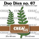Crealies Duo Dies Blaadjes 18