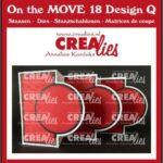 Crealies On the MOVE Design Q Cirkels