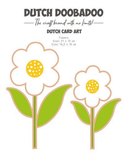 Dutch Doobadoo Card-Art Bloemen