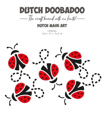Dutch Doobadoo Mask-Art Lieveheersbeestje
