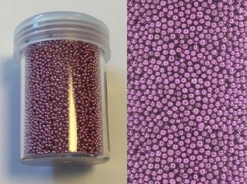 Mini pearls (zonder gat) 0,8-1,0mm roze 22 gram