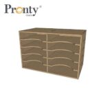 **-50%** Pronty MDF Opbergsysteem Basic Box Ink Storage
