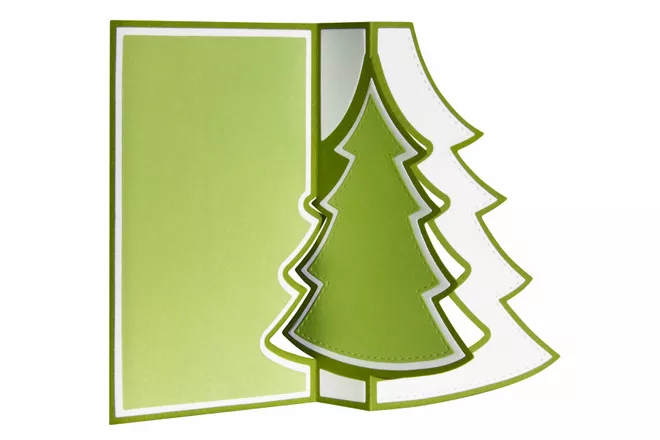 **-25%** Studio Light Cutting Die – Tree pop out swing Card nr 255