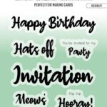 **-60%** Studio Light Clear Stamp Essentials nr.414