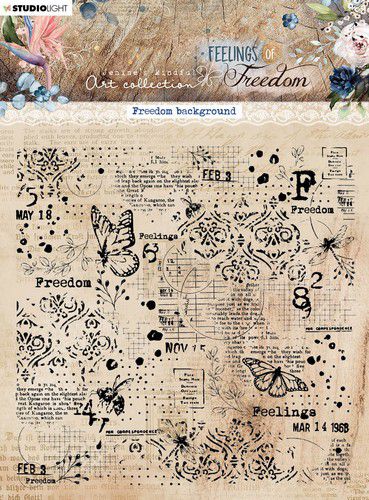 Studio Light Clear Stamp Feelings of Freedom nr.422