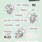 **-40%** Studio Light Clear Stamp Friendz nr.434 - Bee Happy