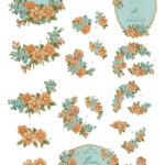 3D Knipvel - Amy Design - Vintage birds and flowers 