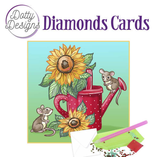 Dotty Designs Diamond Cards – Sunflowers