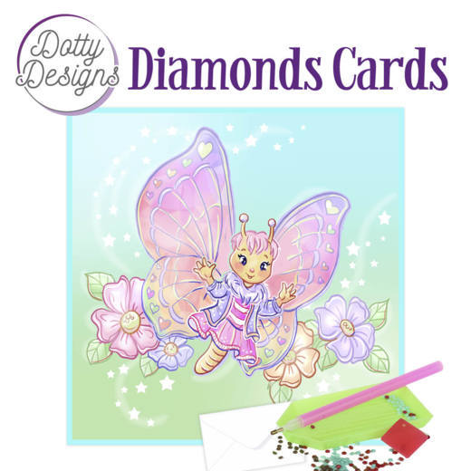 Dotty Designs Diamond Cards – Butterfly