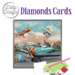 Dotty Designs Diamond Cards - Planes