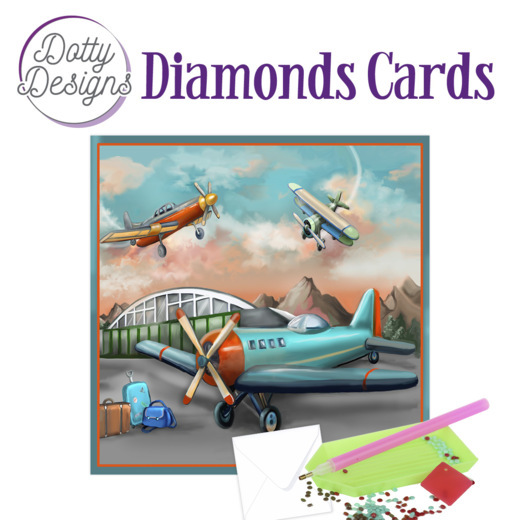 Dotty Designs Diamond Cards – Planes