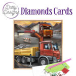 Dotty Designs Diamond Cards - Vintage Truck