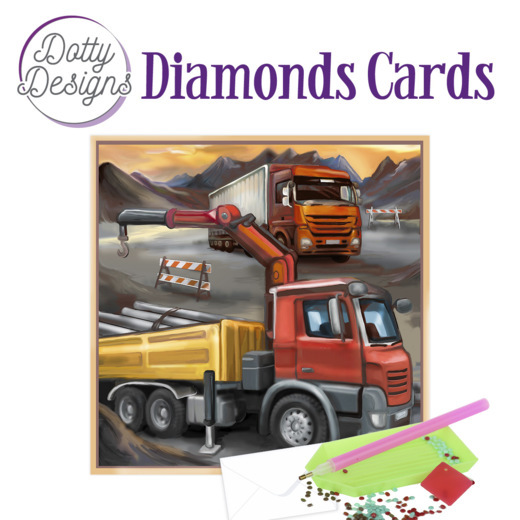 Dotty Designs Diamond Cards – Vintage Truck