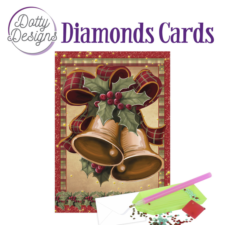 Dotty Designs Diamond Cards – Christmas Bells