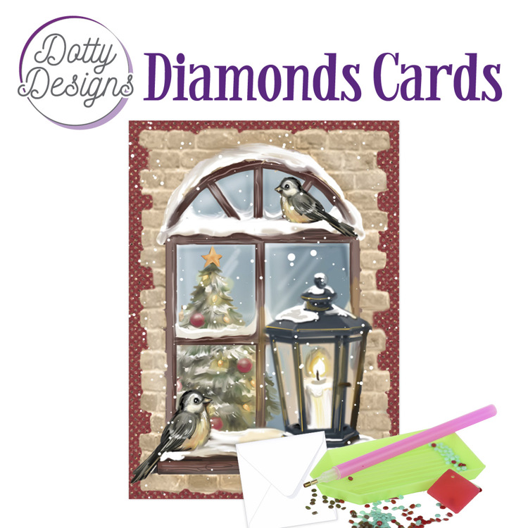 Dotty Designs Diamond Cards – Christmas Window